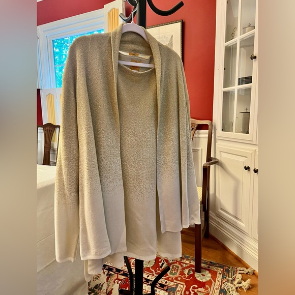 Ruby Rd. Gold and Cream Ombre Sweater Set - Picture 2 of 14